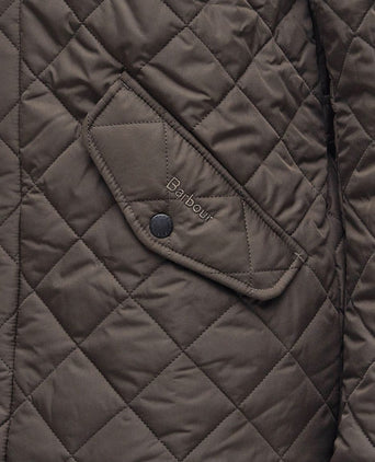 Quilted jas barbour chelsea olijfgroen