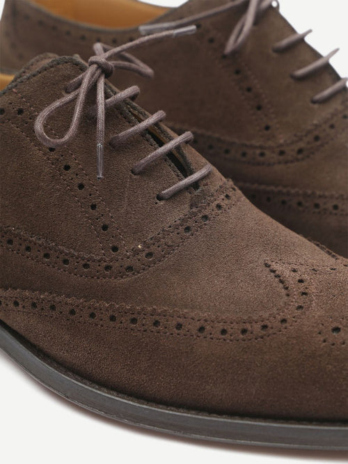 Brighton brogue schoenen bruin