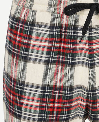 Loungebroek ruit multicolour
