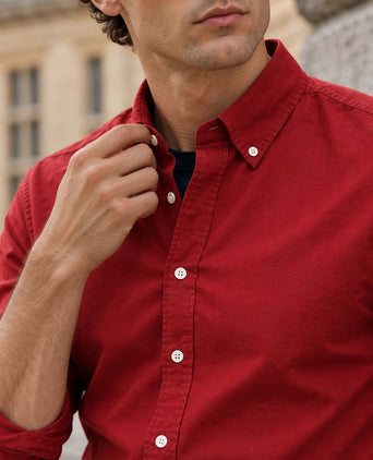 The tommy overhemd pomegranate