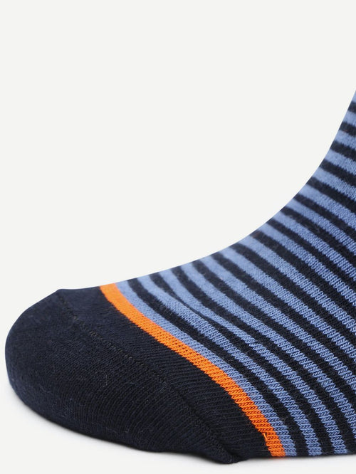 Suitable sokken streep blauw