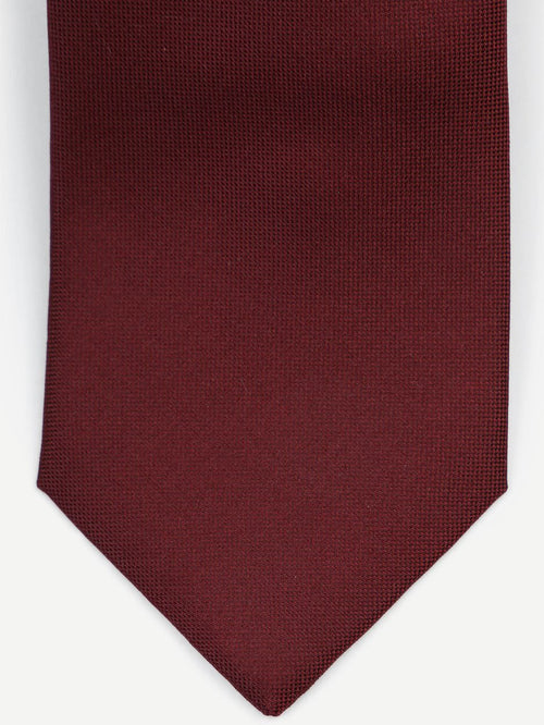Suitable zijde stropdas bordeaux
