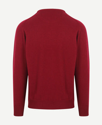 William Lockie pullover o-neck lamswol duBonnet | Regular-fit