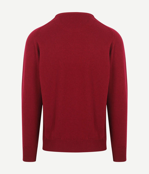 William Lockie pullover o-neck lamswol duBonnet | Regular-fit