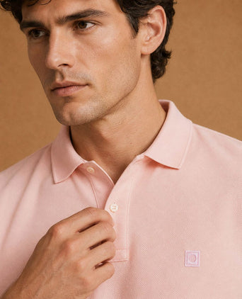 The rene poloshirt lichtroze