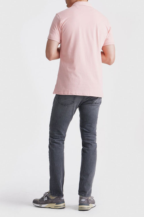 The James poloshirt roze