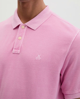 Poloshirt piqué mellow roze
