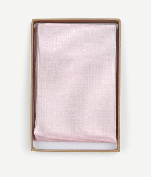 Suitable zijde pochet lichtroze