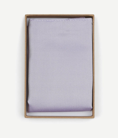 Suitable zijde pochet lila