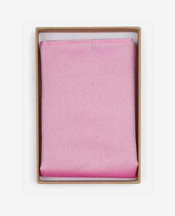 Zijde pochet roze