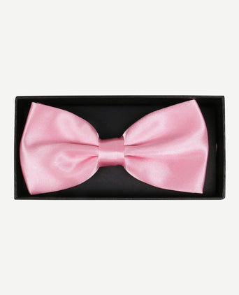 Satijnen strik roze