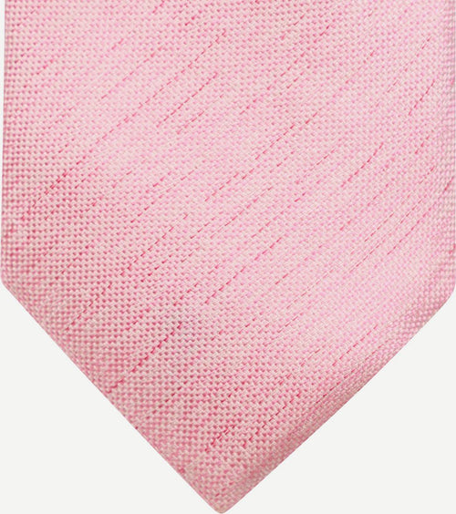 Stropdas zijde roze k81-3