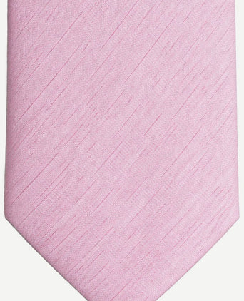 Zijde stropdas melange roze