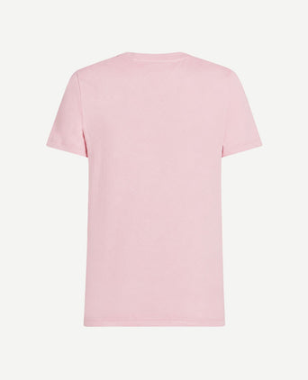 T-shirt logo roze