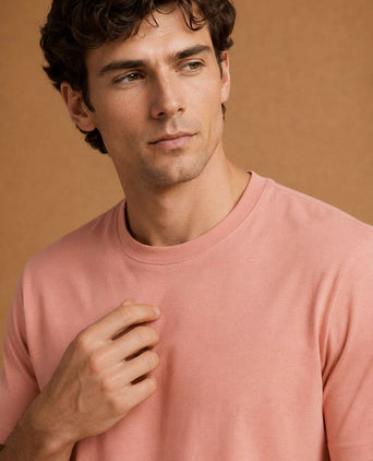 The steve t-shirt roze
