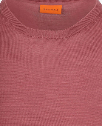 Merino pullover mauve