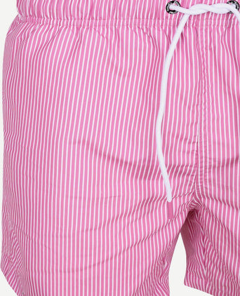 Zwembroek pin stripe fuchsia