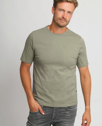 Respect t-shirt Jim groen