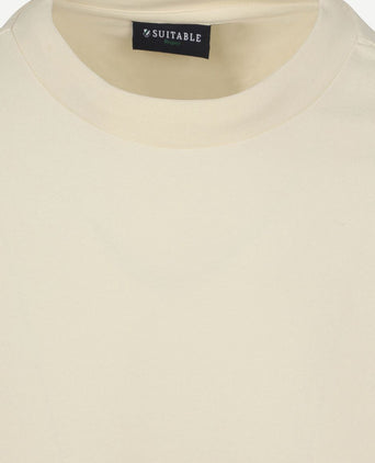 Respect t-shirt hi ecru
