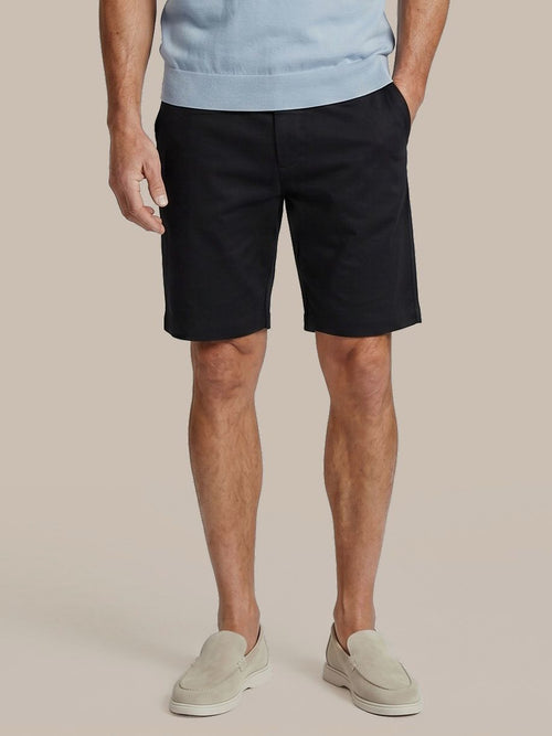 Respect jink short donkerblauw