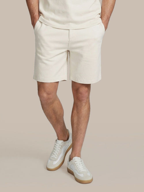 Rink short heavy jersey ecru