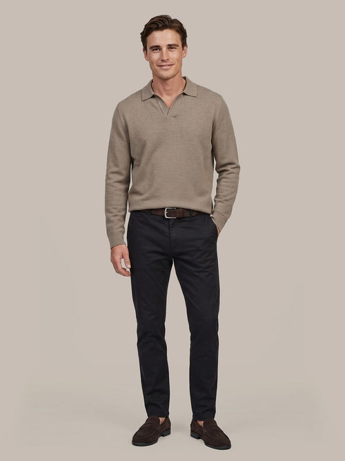 Trui riva needle beige