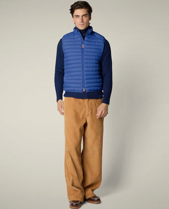 Save the duck bodywarmer adam blauw | Regular-fit