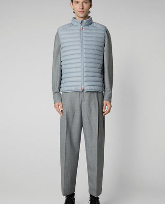 Save the duck bodywarmer adam lichtblauw | Regular-fit