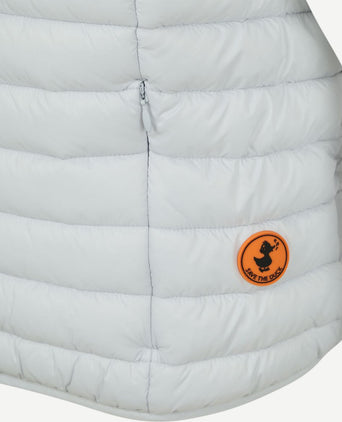 Save the duck bodywarmer adam lichtgrijs | Regular-fit