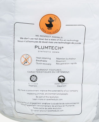 Save the duck bodywarmer adam lichtgrijs | Regular-fit