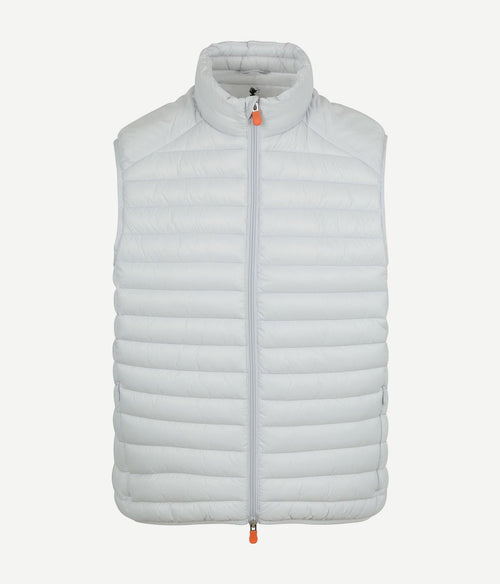 Save the duck bodywarmer adam lichtgrijs | Regular-fit