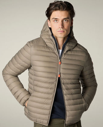 Save the duck jas donald grijs | Slim-fit