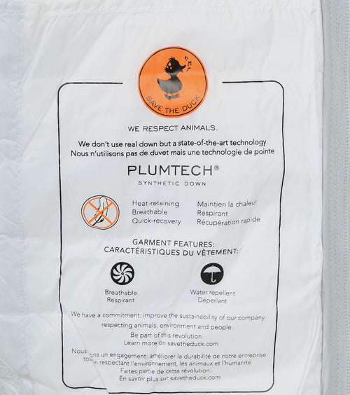 Save the duck jas alex lichtgrijs | Slim-fit