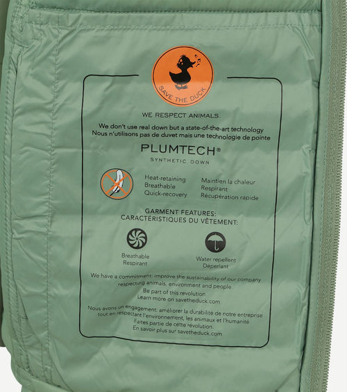 Save the duck jas alex lichtgroen | Slim-fit