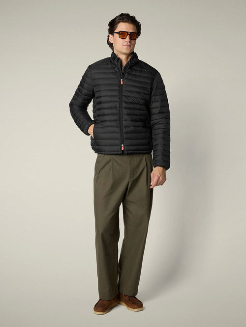 Save the duck jas alex zwart | Slim-fit