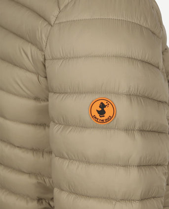 Save the duck jas donald grijs | Slim-fit