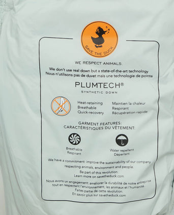 Save the duck jas donald lichtblauw | Slim-fit