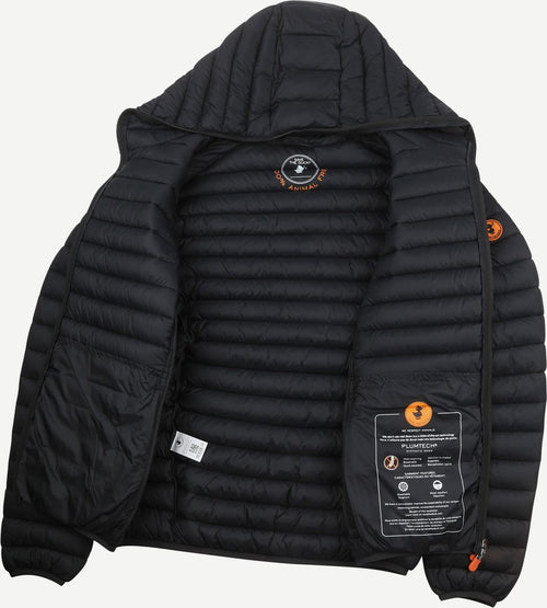 Save the duck jas donald zwart | Slim-fit