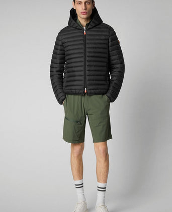 Save the duck jas donald zwart | Slim-fit