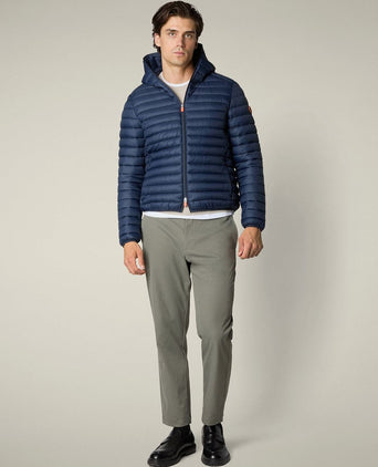 Save the duck jas Giga donald donkerblauw | Slim-fit