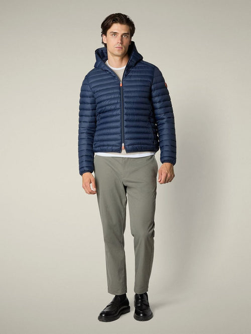 Save the duck jas Giga donald donkerblauw | Slim-fit