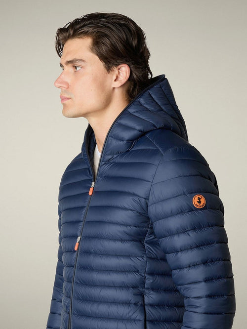 Save the duck jas Giga donald donkerblauw | Slim-fit