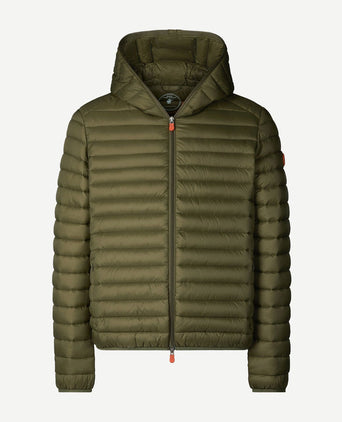 Save the duck jas Giga donald olijfgroen | Slim-fit