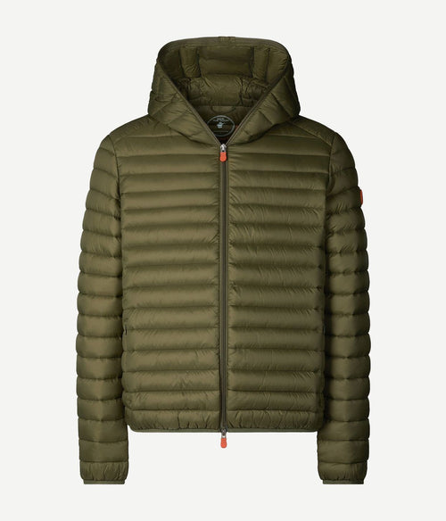 Save the duck jas Giga donald olijfgroen | Slim-fit