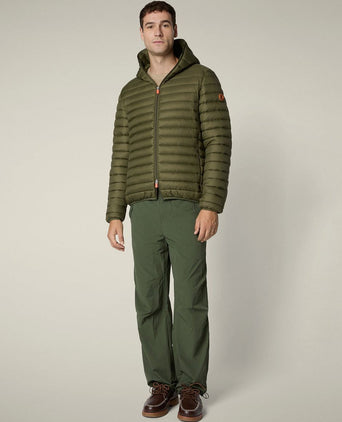 Save the duck jas Giga donald olijfgroen | Slim-fit