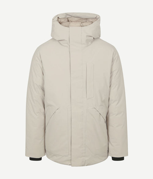 Save the duck jas phrys ecru | Slim-fit