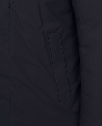 Jas sesle hood donkerblauw