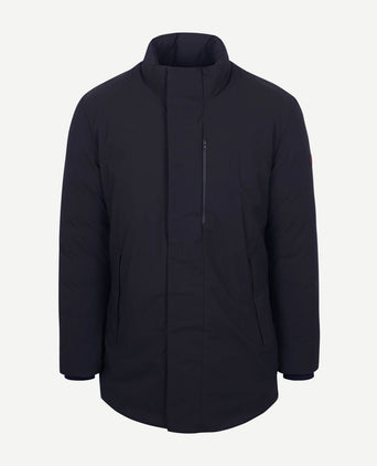 Jas sesle hood donkerblauw