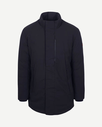 Jas sesle hood donkerblauw