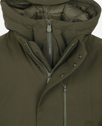 Save the duck jas sesle hood olive | Regular-fit